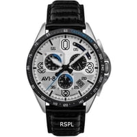 Reloj Avi-8 P-51 Mustang Command Pilot Blakeslee Cronógrafo Cuarzo Av-4077-01 Para Hombre