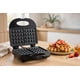 thumbnail image 1 of Wafflera Doble Antiadherente 700w Marca LumaBella Color Negro, 1 of 5