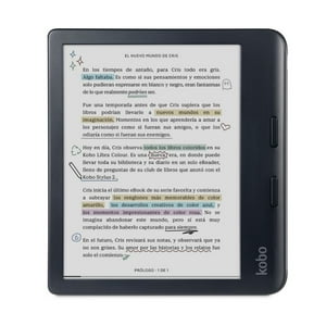 Rakuten Kobo - Lector E Reader Kobo Libra Colour Hd 7"" - 32Gb - Negro