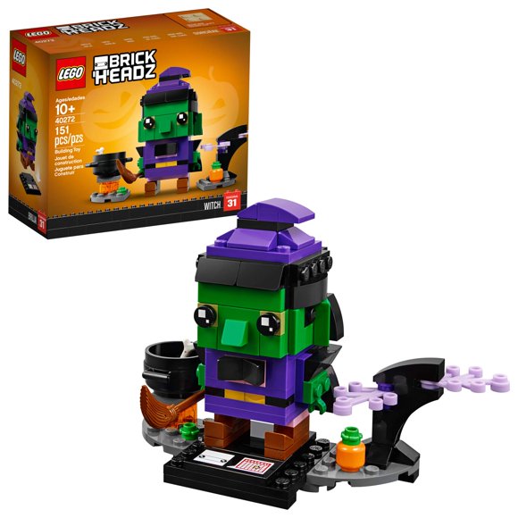 Kit de construcción LEGO BrickHeadz Halloween Witch 40272 151 piezas
