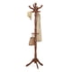 thumbnail image 1 of Perchero VASAGLE URCR05WN de madera maciza de caucho con 11 ganchos, 1 of 6