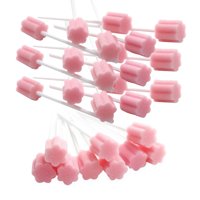 Ioensy - 100 Hisopos De Cuidado Bucal Portátiles Para Limpieza Bucal, Revestimiento De Lenguas, Aliento Fresco