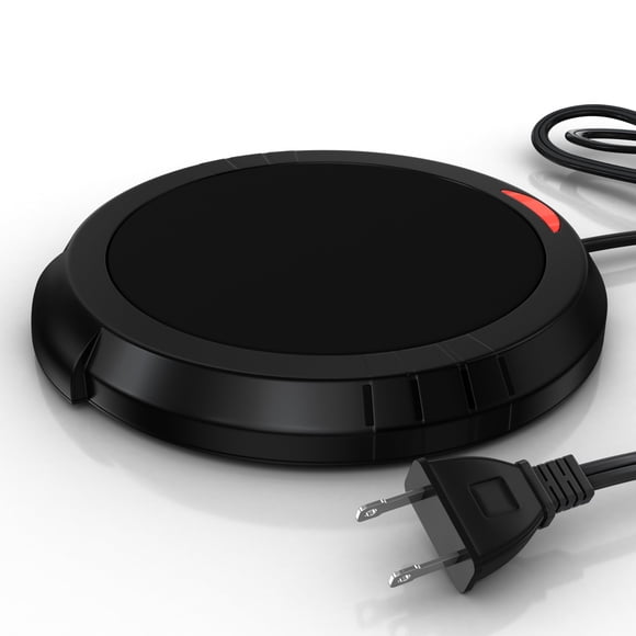 Placa Calentadora Para Velas Eléctrica Negra