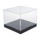 thumbnail image 3 of Caja De Exhibición Acrílica Base Negra Para Figuritas En Miniatura Coleccionables Escaparate 35cmx35cmx25cm, 3 of 5