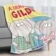 thumbnail image 4 of Gildo (dibujo animado) anti-pilling, suave, ligera, esponjosa y acogedora de lujo para hogar y cocina – Perfecta para niños y adultos,50X70cm, 4 of 6