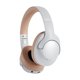 thumbnail image 3 of Auriculares Plegables Con Diadema, Recargables, Para Uso Doméstico, Viajes Y Oficina, Color Gris Y Marrón, 3 of 3