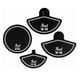 thumbnail image 1 of Pads De Goma Amortiguadores Para Platillos Pearl RP-40C, 1 of 2