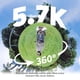 thumbnail image 2 of Cámara de Acción AKASO 360 Resistente al Clima 5.7K 360° con 128GB, 2 of 9