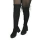 thumbnail image 3 of Bota Larga Mujer Gamuza 27 Yassne Negro, 3 of 5