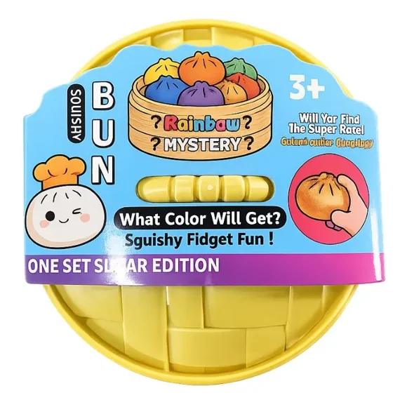 Juguete Dumpling Squishy Sorpresa Mystery Rainbow Fidget Al