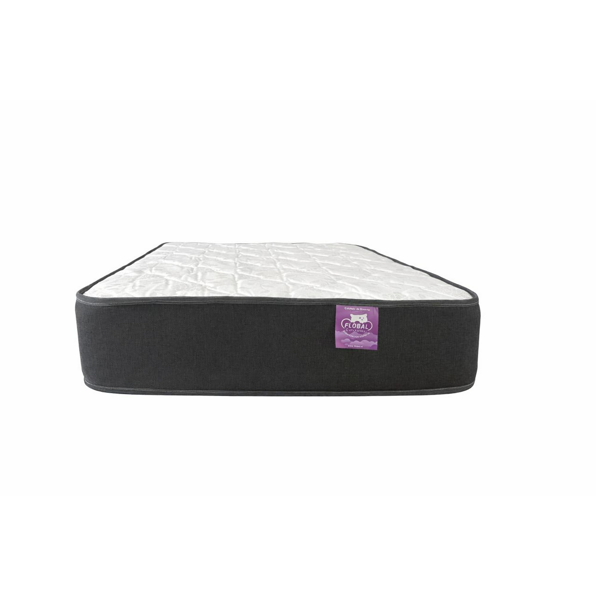 Colchon 1,5 Plazas 105x190x25cm Funcional Flobal