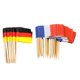 thumbnail image 2 of 100 Uds Francia Alemania Bandera Selecciones Papel Palillo Comida Cupcake Cóctel Decoración, 2 of 5