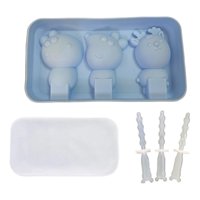 Genérico - Moldes Silicona Helados Molde Paletas Helado Pepa Reno