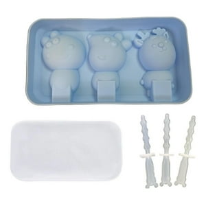 Genérico - Moldes Silicona Helados Molde Paletas Helado Pepa Reno