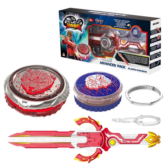 Set Battle Top Infinity Nado con lanzador de espadas para niños mayores de 5 años