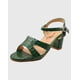 thumbnail image 1 of Sandalia Taco cuadro Verde, 1 of 5
