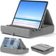 thumbnail image 1 of Soporte Almohada Tablet KDD Plegable Gris Con Bolsillos, 1 of 3