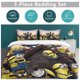 thumbnail image 5 of x14 Minion 3-Piece Bedding Set Warm And Comfortable Soft Duvet Cover Bed Set with 1 Duvet Cover And 2 Pillowcases for Bedroom b14, 5 of 5