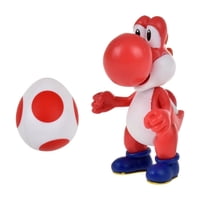 Figura 6 Cm Con Acc Super Mario De Nintendo - Red Yoshi