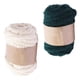 thumbnail image 2 of 2 Uds. De Hilo Grueso Para Tejer A Mano, Hilo Para Manualidades DIY, Color Beige, Blanco Y Verde Oscuro, 2 of 3