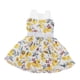 thumbnail image 4 of Lovely Doll Mini Vestido Sin Mangas A Cuadros Ropa Para 1/6 Girl Dolls Yellow, 4 of 5