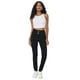 thumbnail image 1 of Jeans Mujer Skinny Fit Push Up Negro 3 Botones Corona, 1 of 5