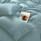 thumbnail image 1 of Juego de ropa de cama OnlySet tamaño completo 100% lino francés azul, 1 of 7