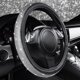 thumbnail image 3 of Funda de volante CAR PASS Bling Diamond Leather Silver, 3 of 8
