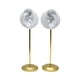thumbnail image 4 of 2 Uds Soporte De Exhibición De Pendientes Modelo De Oreja Estable Para Encimera De Salón De Dormitorio Blanco, 4 of 5