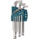 thumbnail image 1 of Llave Allen con Punta de Bola VESSEL Juego Compacto de 9 Piezas, 1 of 3