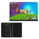thumbnail image 2 of Mikecrack Porta Pasaporte y Cartera de Viaje Premium de Cuero PU, Funda de Pasaporte Bloqueo RFID con Ranuras para Tarjetas de Crédito, Estuche para Libro de Pasaporte para Familia 10cm × 15cm, 2 of 6