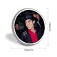 thumbnail image 2 of Michael Jackson-Theme Round Button Badge: Premium Metal Construction, Ideal for High-End Events 2.8 cm, 2 of 6