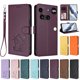 thumbnail image 3 of Funda de Gato tipo Libro para Nothing Phone 3, Morado Oscuro, 3 of 6