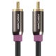 thumbnail image 1 of Cable Subwoofer FosPower RCA de 24K Chapado en Oro, 1 of 3