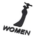 thumbnail image 5 of Letrero De WC, Letrero De Baño, Decoraciones, Tablero, Señalización, Letrero De Puerta De Baño Masculino Y Femenino, Mujer S, 5 of 7