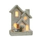 thumbnail image 3 of Figura De Casa De Madera Luminosa En Miniatura De Village House Para Las Vacaciones Navideñas En Interiores, 3 of 3
