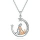 thumbnail image 1 of Collar mujer perro mascota plata 925, 1 of 3