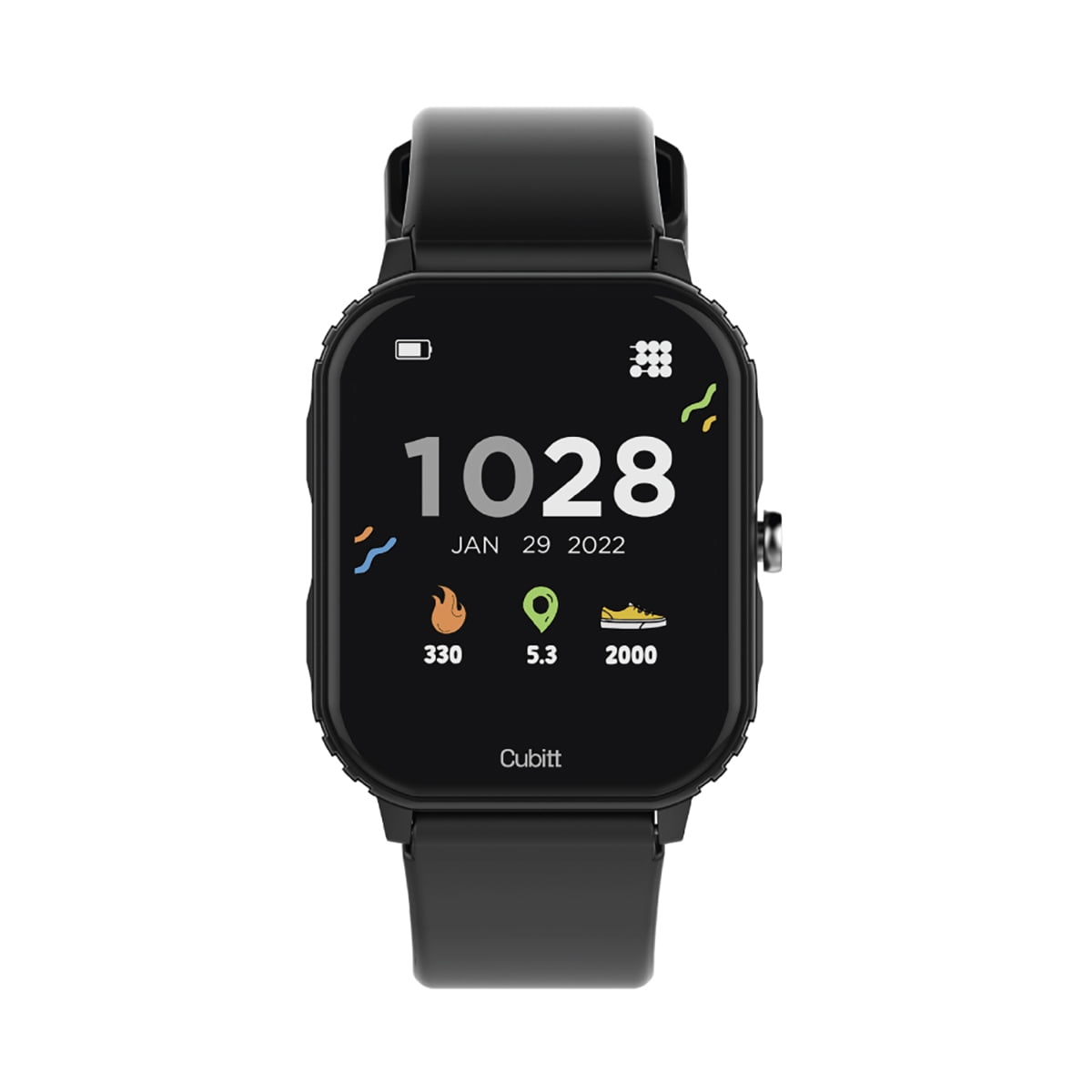 Reloj Smart Watch Cubitt Cttn-1 Adolescente Negro