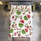 thumbnail image 1 of 3 Piece Bedding SetChristmas Green GrinchComforter Set for Kids Boys Teen Tween 3D Lightweight Microfiber Bedding Sets, 1 of 5