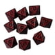 thumbnail image 5 of 10 Uds. Dados De 15mm Dados De Acrílico Para Juegos De Fiesta Juego De Dados De 8 Caras Para Fiesta KTV Rojo, 5 of 5