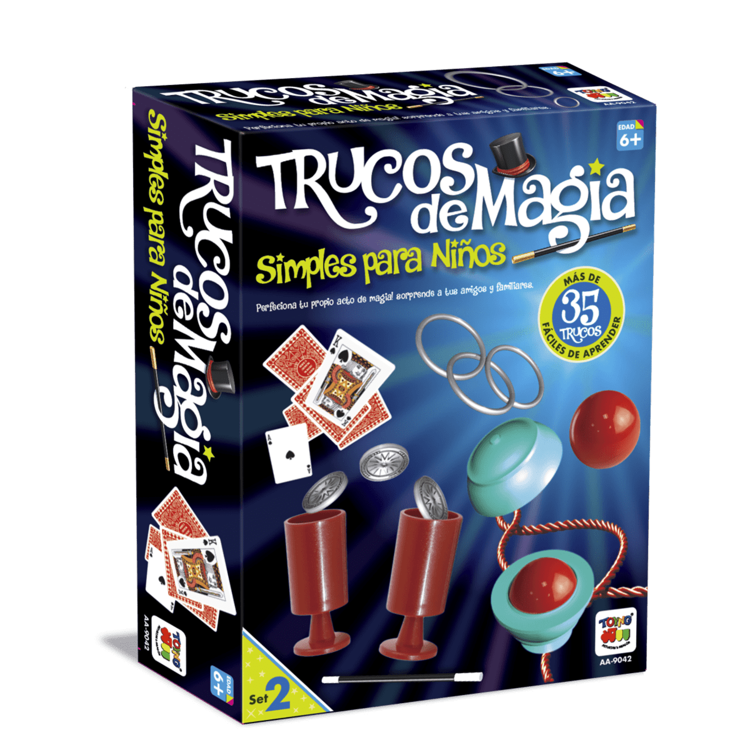 Juego De Magia Set De Magia 2 (35 Trucos) - Toyng