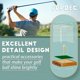 thumbnail image 3 of Expositor de pelotas de golf JupDec con base de madera de 8 x 8 x 9 cm, 3 of 6