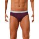 thumbnail image 1 of INSPIRE CHIC Ropa interior masculina transpirable con cintura elástica de color contrastante y elástica 30 Burdeos, 1 of 5