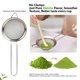 thumbnail image 3 of Set de 8 piezas de utensilios para matcha HIBWA – Batidor de bambú y tazón verde, 3 of 8