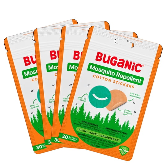 Pegatinas Repelentes De Mosquitos Buganic – Sin Deet