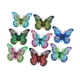 thumbnail image 4 of 8x Mariposas De Metal Decoraciones De Arte De Pared Únicas Para Sala De Estar Dormitorio Baño, 4 of 5