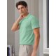 thumbnail image 4 of INSPIRE CHIC Camisa Polo de Hombre de Manga Corta Elástica Sólida Casual para Golf XL Verde, 4 of 5