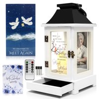 Linterna Conmemorativa Stillwind Con Marco Para Fotos Y Cajón Para Recuerdos