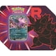 thumbnail image 3 of Lata de Pokémon TCG del Equipo Rocket con 5 sobres de refuerzo, 3 of 6