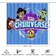 thumbnail image 2 of Chibiverse-theme 4-Piece Shower Curtain Set with Rugs, Waterproof Bathroom Decor Set Includes Bath Mat, U-Shaped Rug, Toilet Lid Cover and Curtain with Hooks, 2 of 6